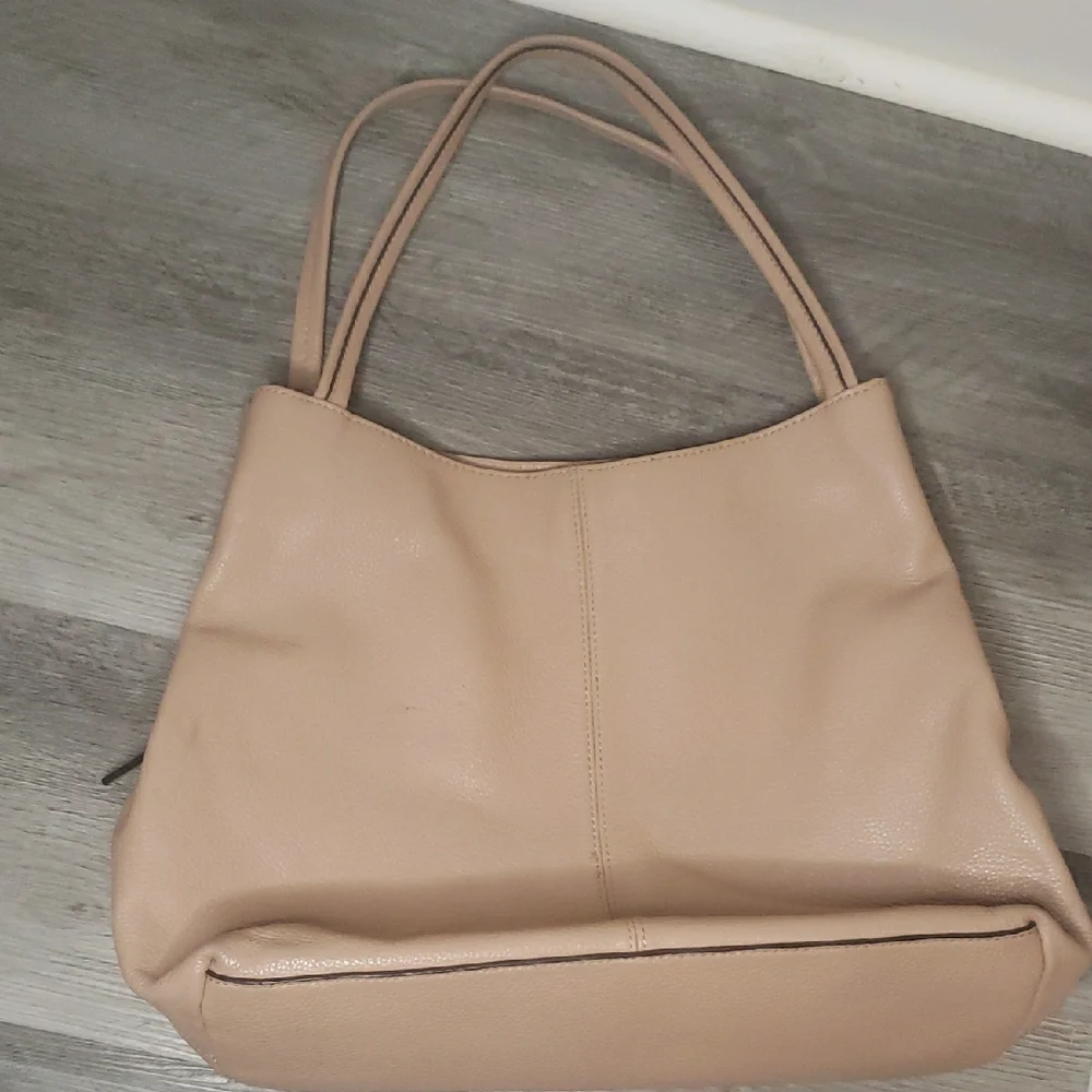Vince Camuto Tan Leather Tote Bag - Picture 16 of 16